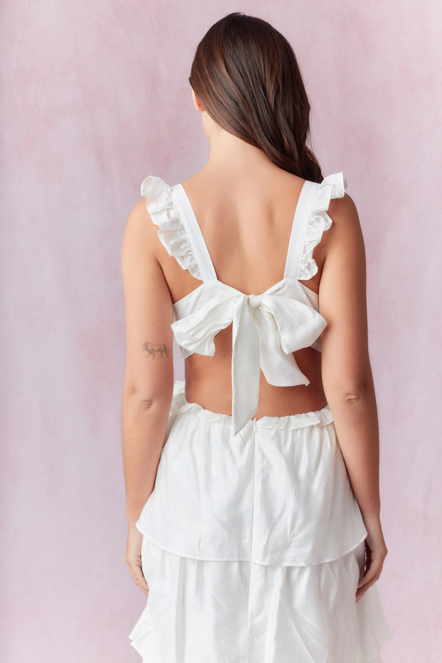 Rossette Smocked Bust Maxi Dress
