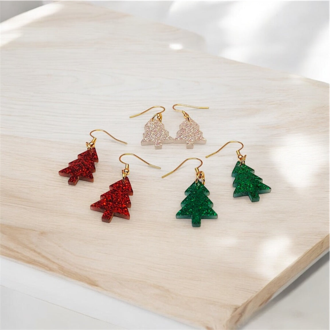 Christmas Tree Earrings