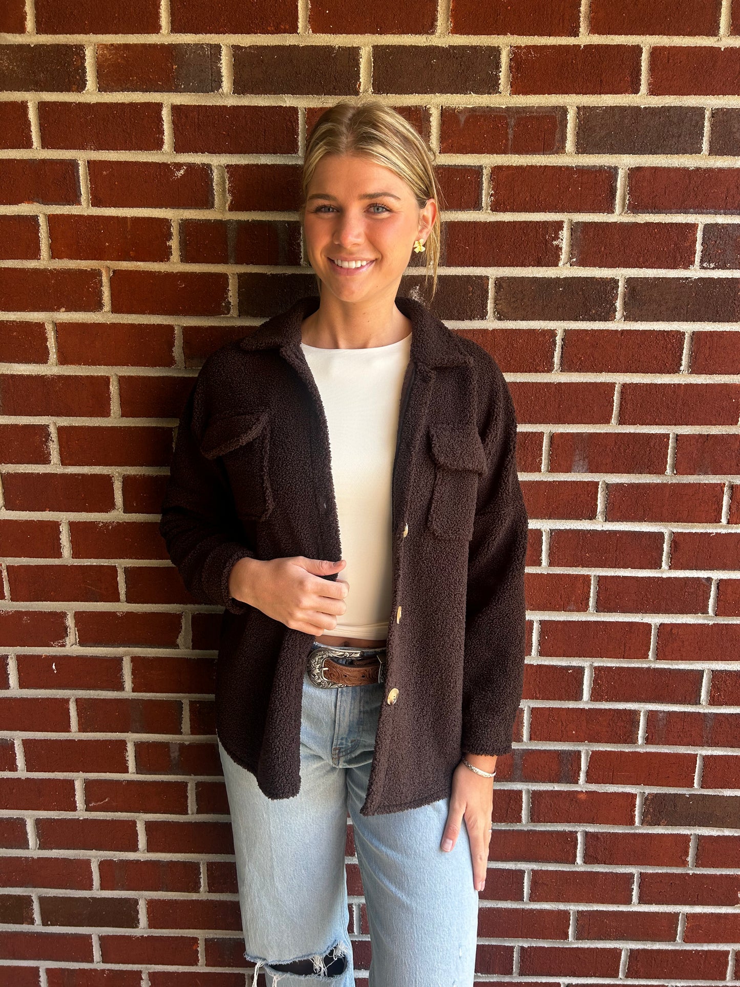 Cozy Brown Shacket