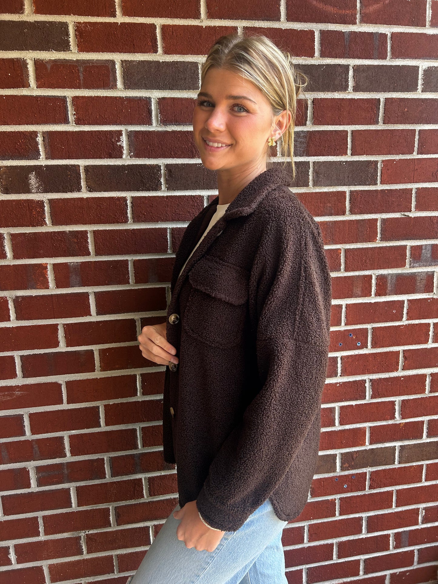 Cozy Brown Shacket