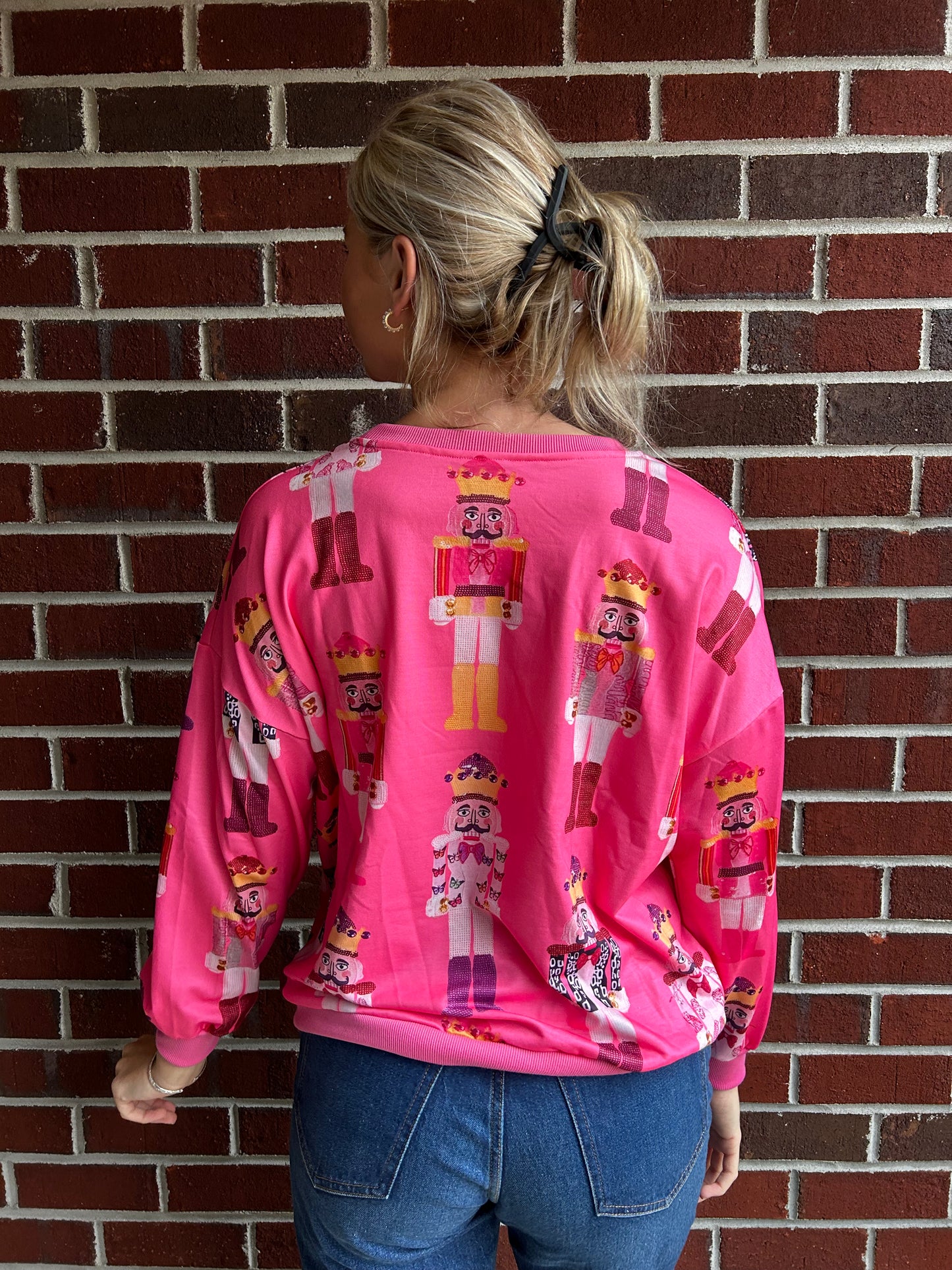 Nutcracker Top in Pink