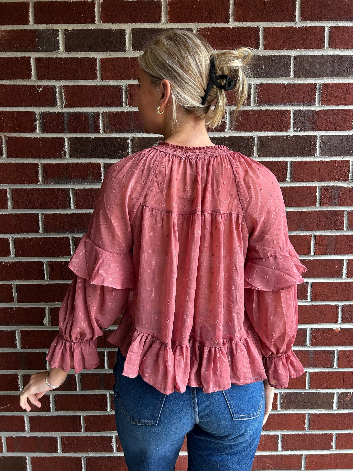 Ruffle It Up Blouse