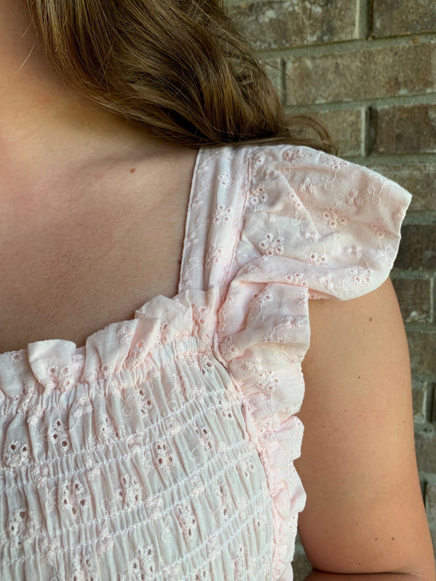 Summer Dress in Light Pink