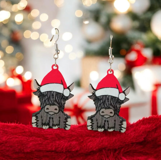 Highland Cow Earrings