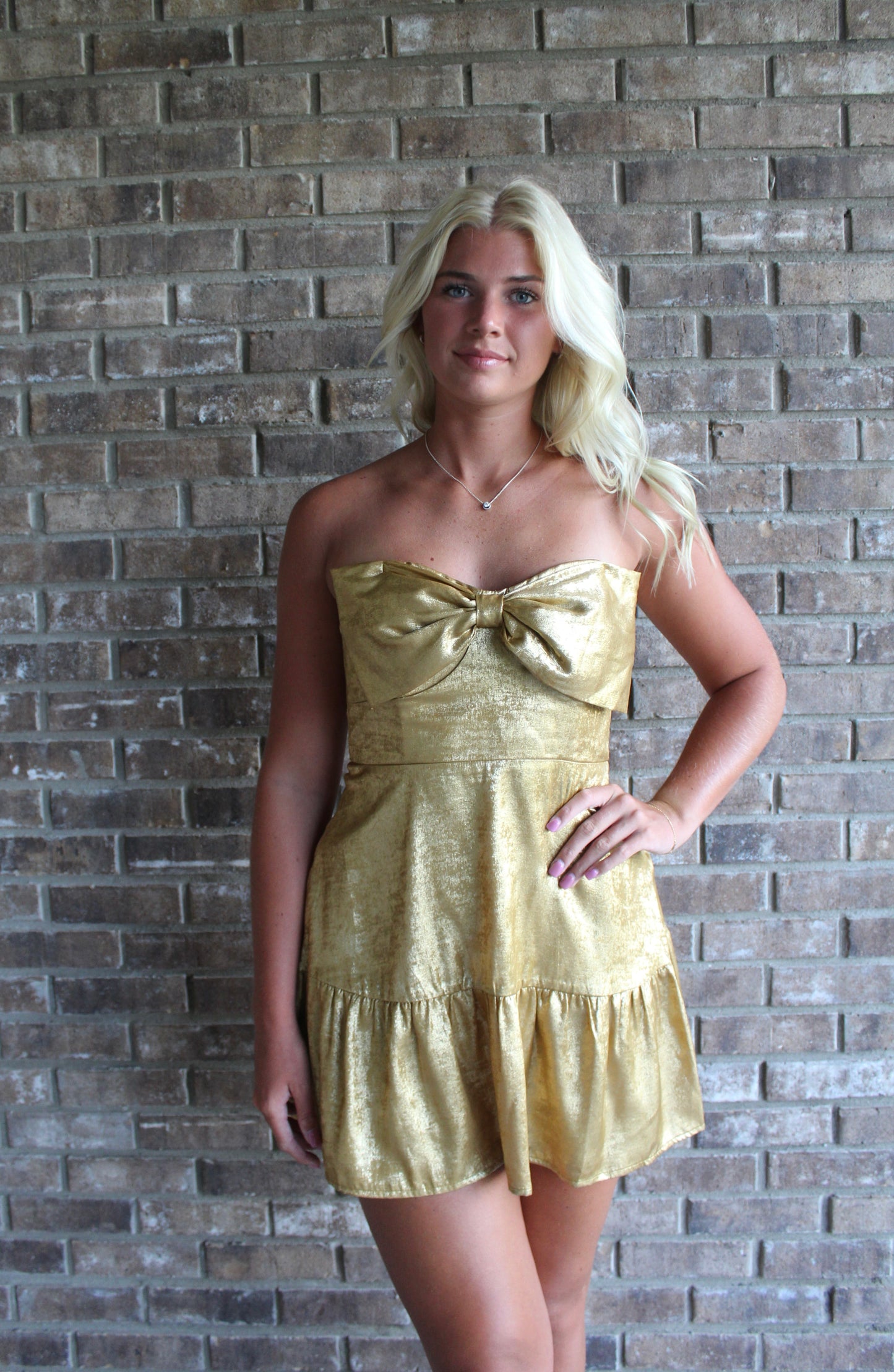 Gold Glamour Dress