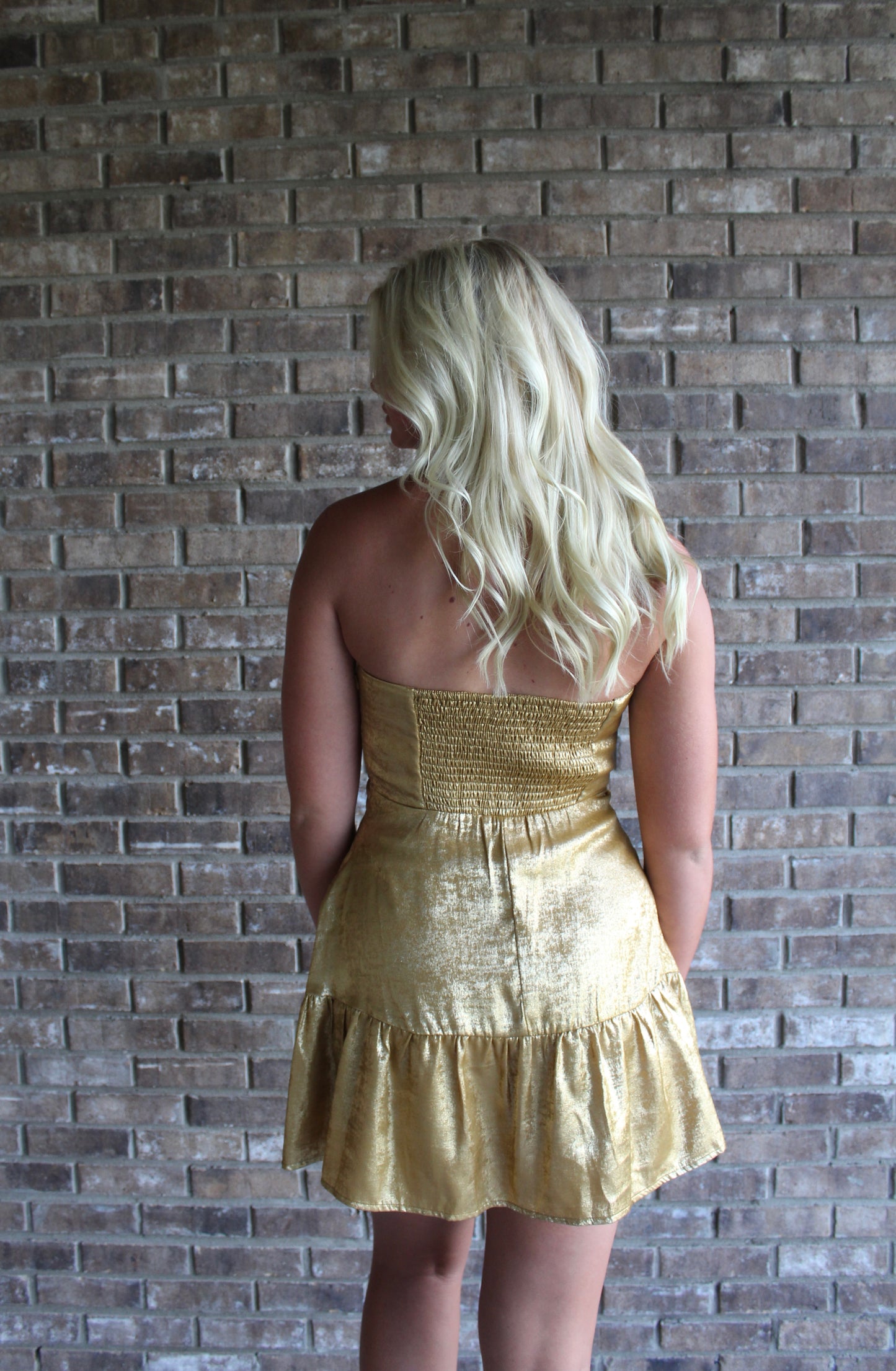 Gold Glamour Dress