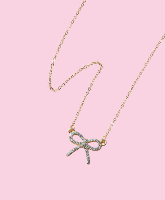 Bowknot Pendant Necklace