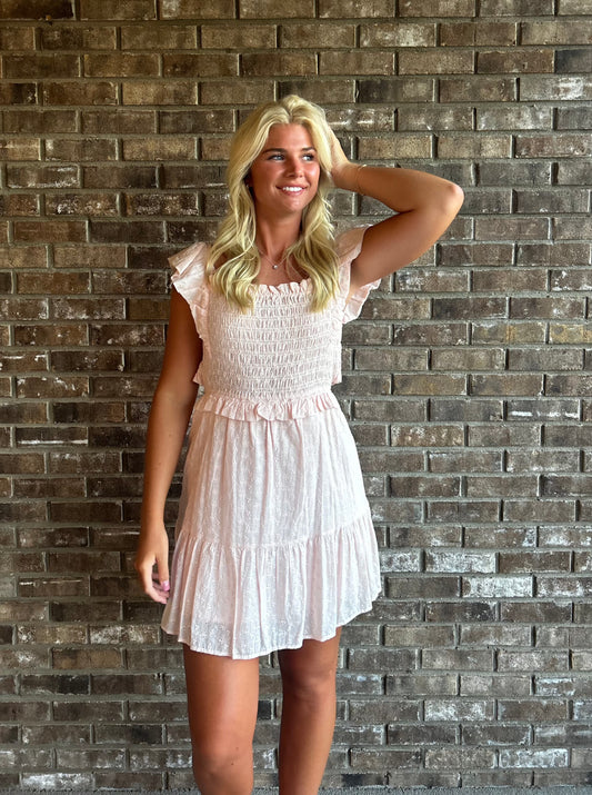 Summer Dress in Light Pink