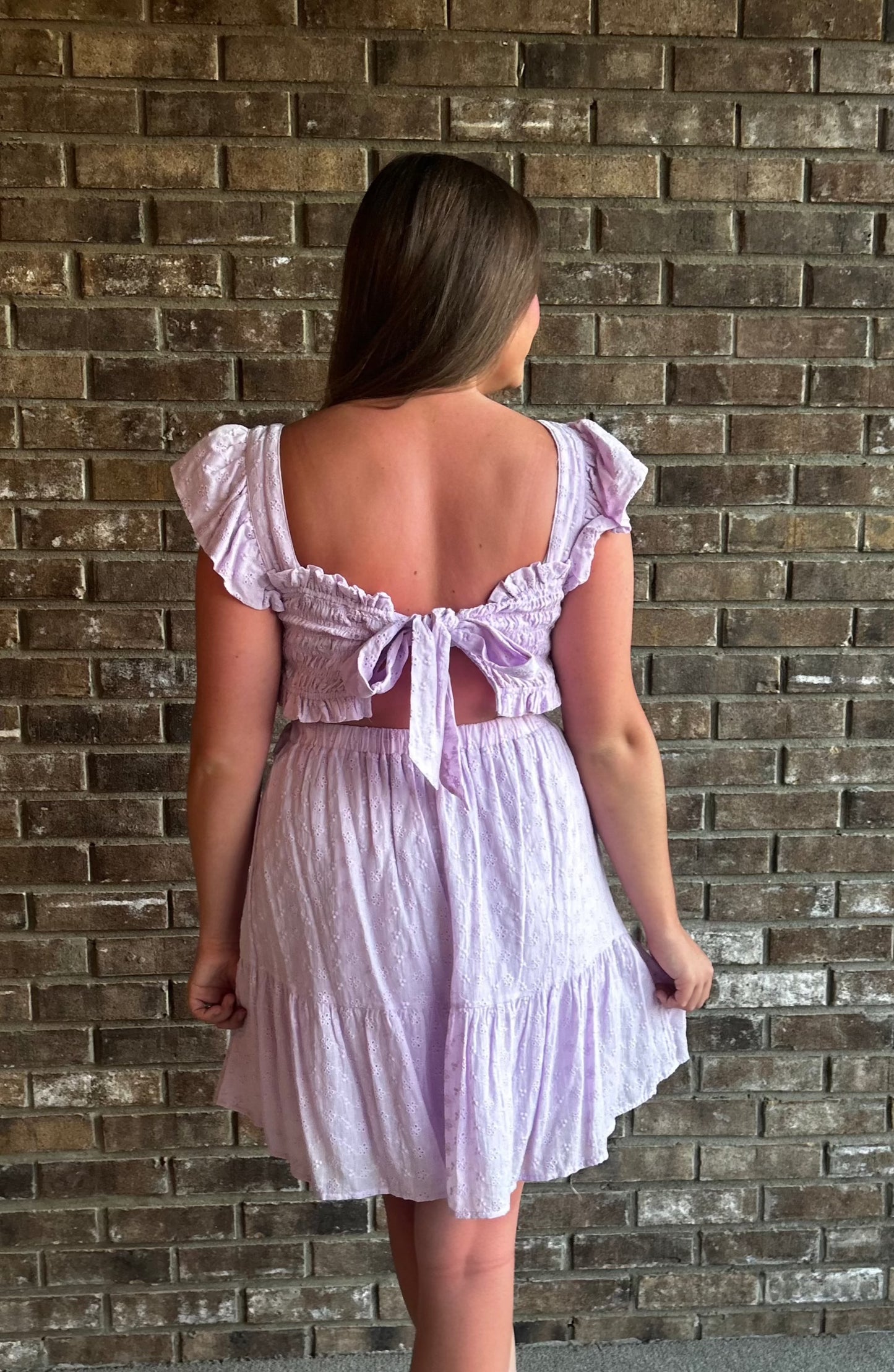 Summer Dress in Light Purple