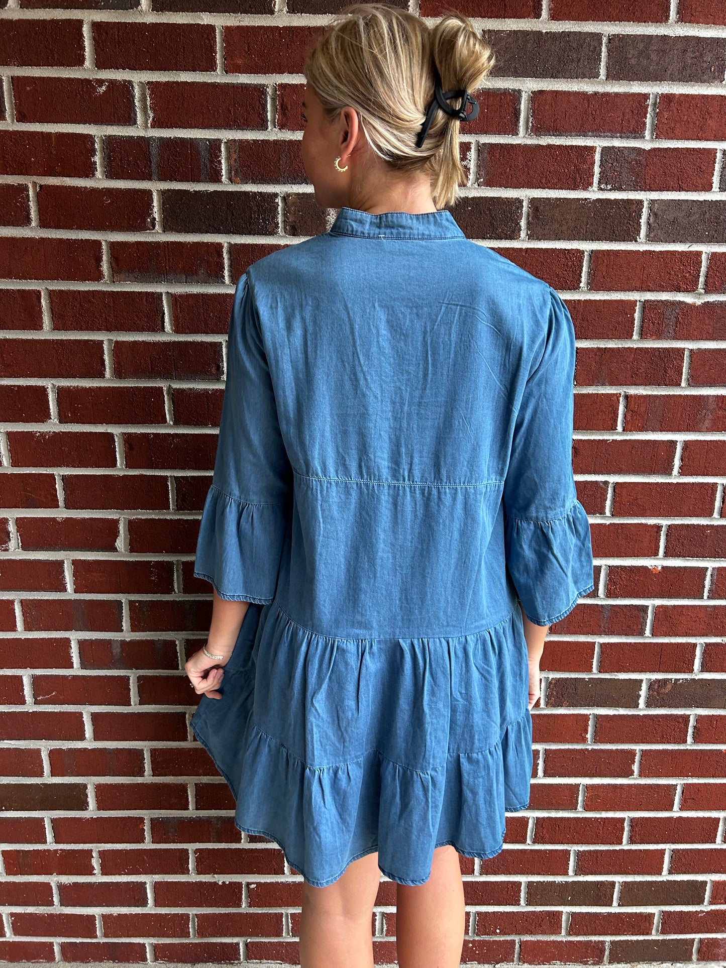 Layered Jean Dress