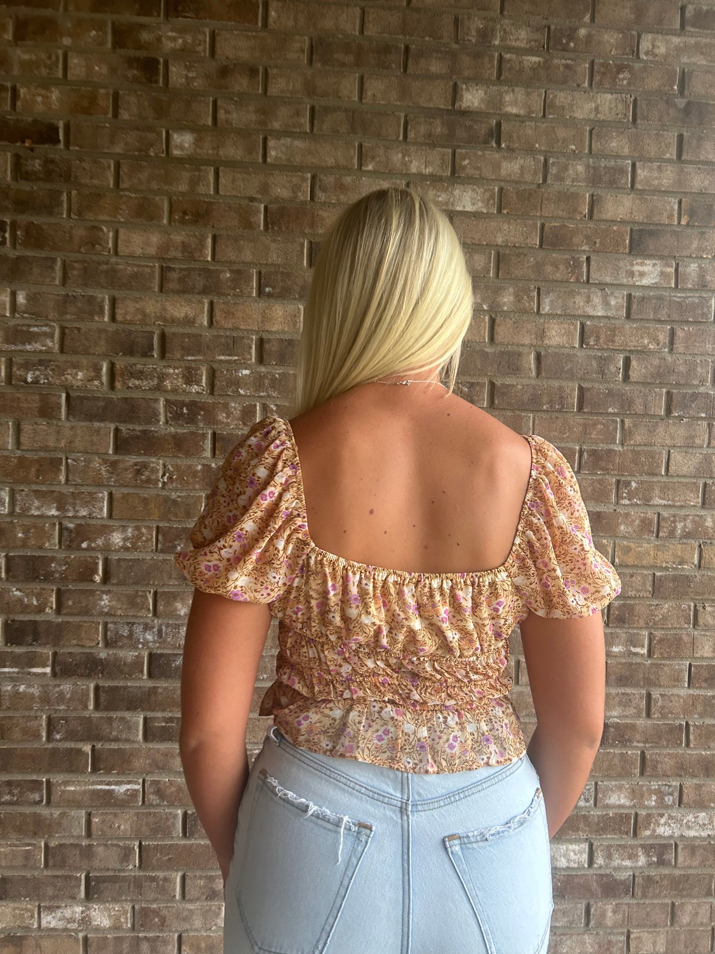 Floral Crop Top