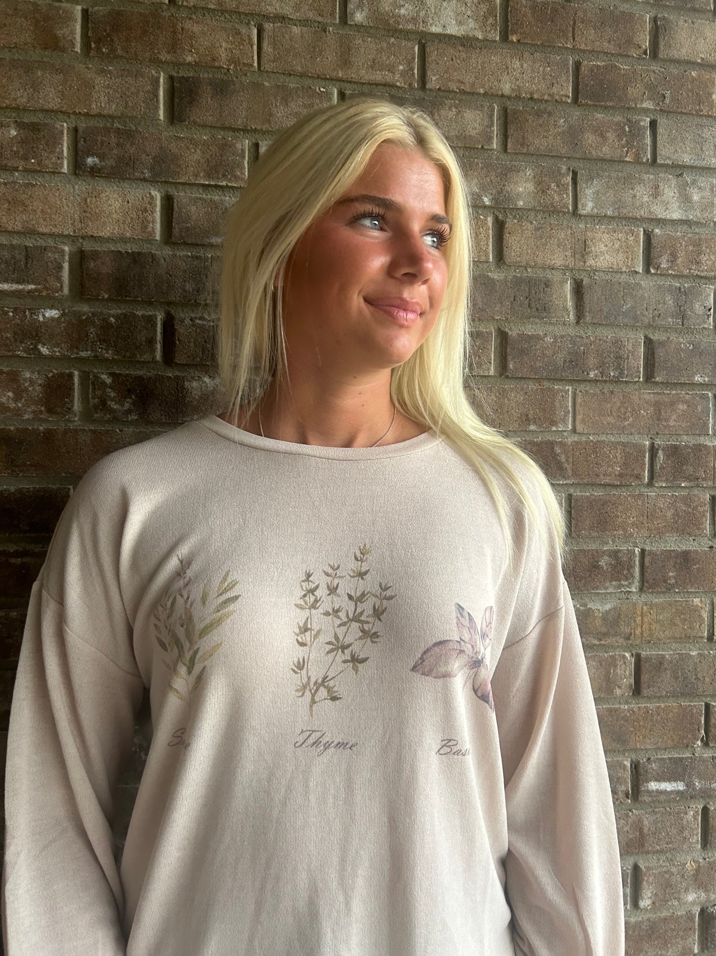 GARDEN LONG SLEEVE TOP