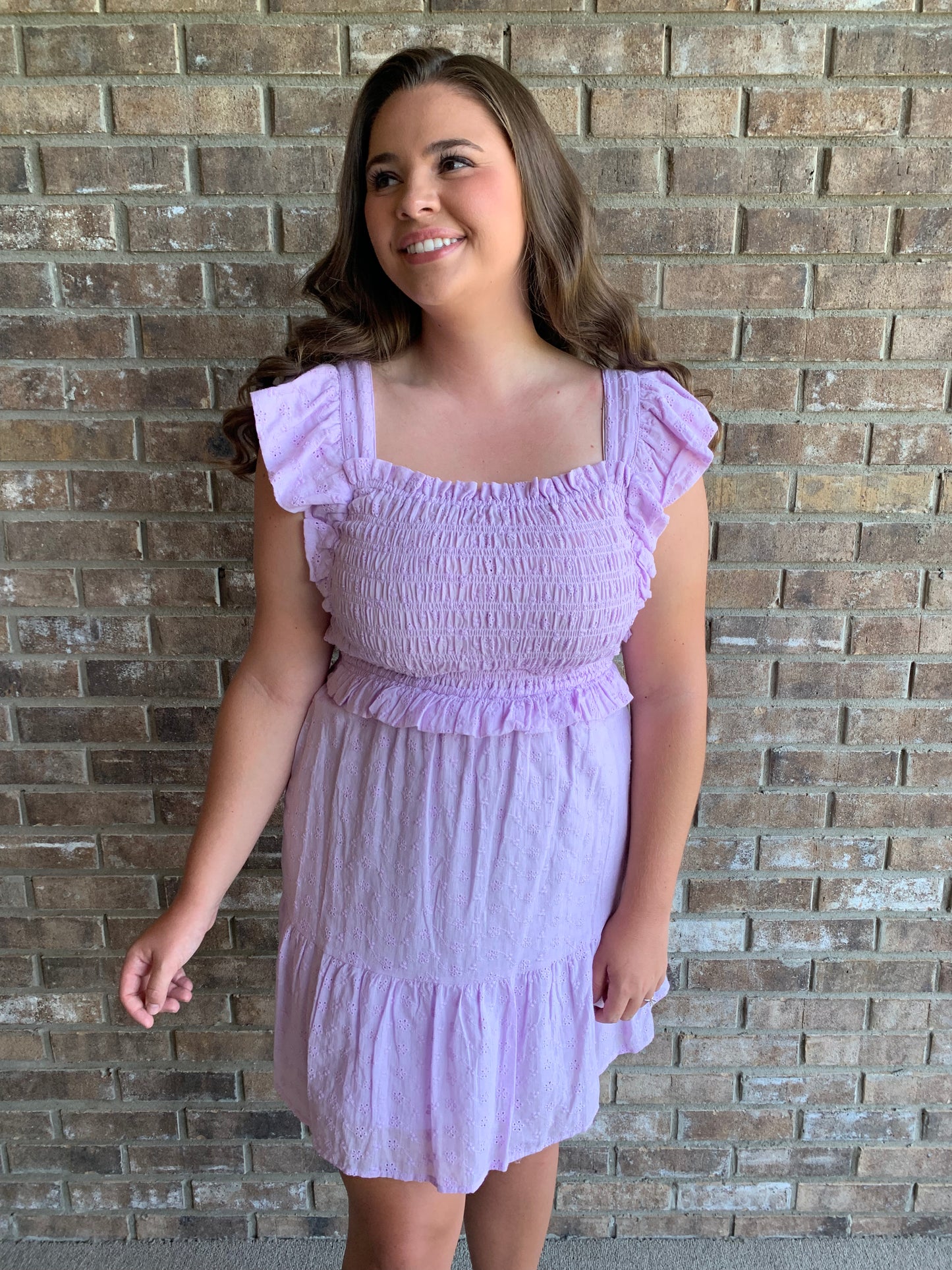 Summer Dress in Light Purple