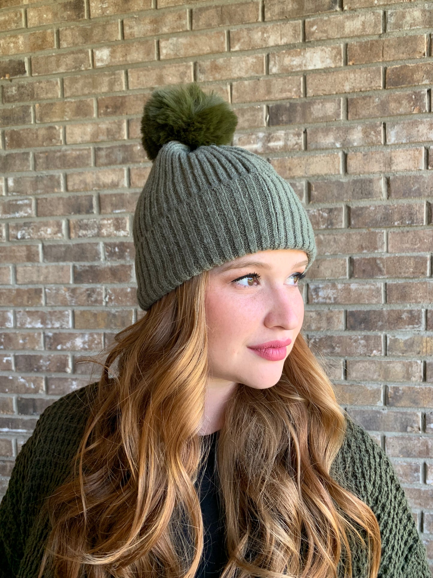 Green Beanie