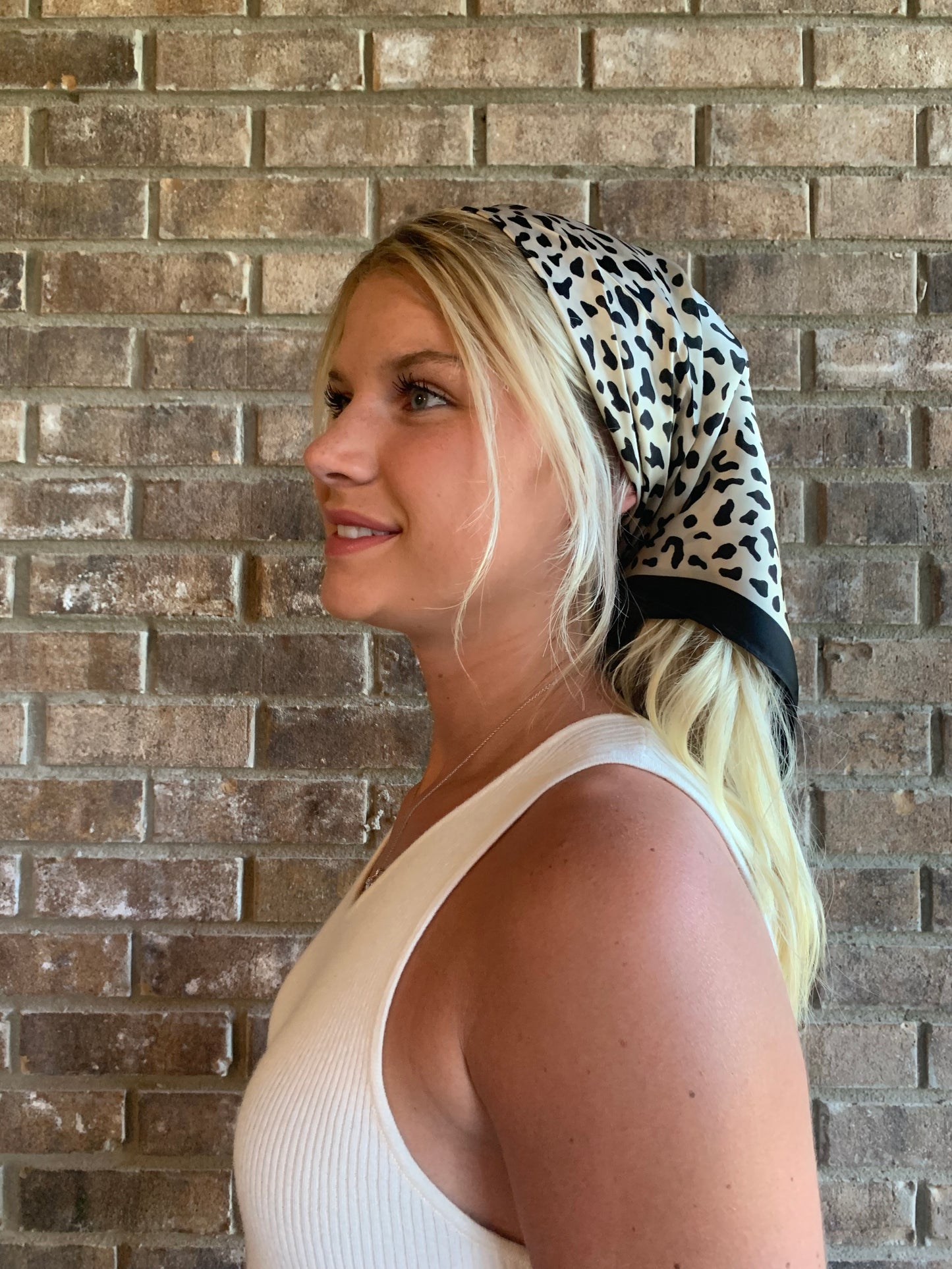 Animal Print Hair Scarf