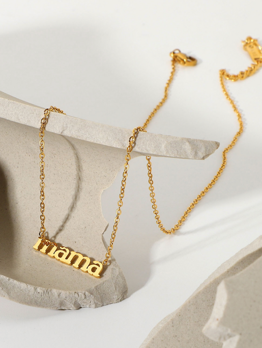 MAMA Letter Chain Necklace