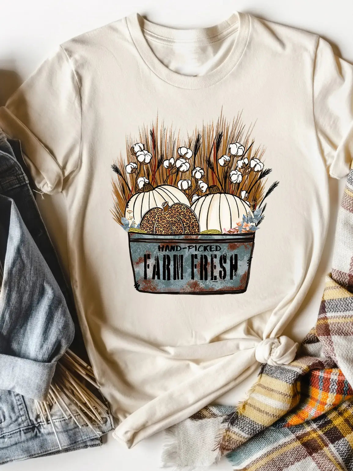Farm Fresh Hand Picked Fall Tee